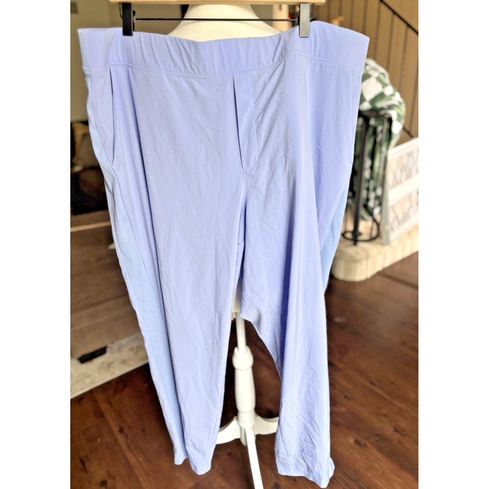 Athleta  Brooklyn ankle pant periwinkle‎ size 22 - Picture 4 of 12